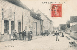 89 // SAINT CLEMENT   Grande Rue,  ANIMEE   Coll P.R. - Saint Clement