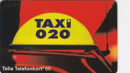 Sweden, 60.009, Taxi 020, 2 Scans. - Schweden