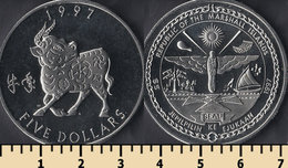 Marshall Islands 5 Dollars 1997 - Islas Marshall