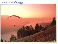 (ORL 200) France - Lac D'Annecy Parapente - Parachutespringen