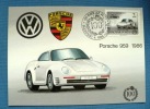 HONGRIE Automobiles, Autos Voitures, Cars, Coches, 1 Valeur Sur Carte Maximum 1er Jour (PORCHE 959 Et Coccinelle) - Coches