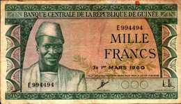 GUINEE 1000 FRANCS Du 1er MARS 1960  Pick15 - Guinee