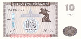 ARMENIA 10 DRAM 1993 FDS - Armenia