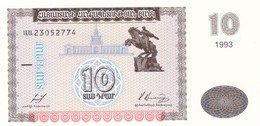 ARMENIA 10 DRAM 1993 FDS - Armenië