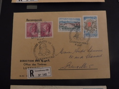 Lettre  Recommandé Luxembourg 1967 - Covers & Documents