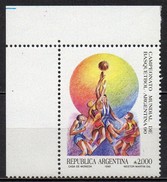 Argentine - 1990 - Yvert N° 1726 ** - Championnat Du Monde De Basket-Ball - Unused Stamps