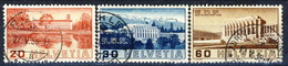 Svizzera 1938 Serietta N. 307-309 Usati Cat. &euro; 4.20 - Usati