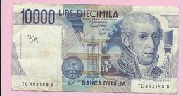 Banknote - 10 000 Lire, 1984., Italy, No TC493198G - Altri & Non Classificati