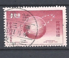 TAIWAN   1959 International Correspondence Week  USED - Gebraucht