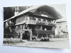 Charmey  GRUYERE  Pension Le Chalet  Animé  . Carte Photo SUISSE - Charmey