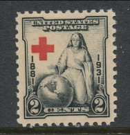 USA 1931 Scott 702. Red Cross Issue, MNH (**). Perforation 11 - Ongebruikt