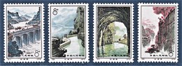 CHINE CHINA 1972    Achèvement Du Canal D'irrigation "Drapeau Rouge" - Construction Of Red Flag Canal.   4v.MNH - Unused Stamps