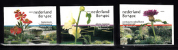 Nederland 2001 Nvph Nr 1970 - 1972 , Mi Nr 1882 - 1884 Bloemen, Flowers, Mien Ruys, Oudolf, Theetuin, Zelfklevend - Nuevos