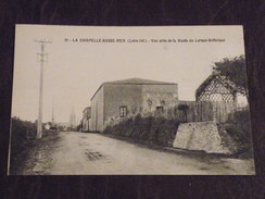 A416. CPA. 44. LA CHAPELLE-BASSE-MER. Vue Prise De La Route Du Loroux-Bottereau.  Beau Plan .  Ecrite - La Chapelle Basse-Mer