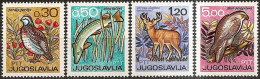 YUGOSLAVIA 1967 International Hunting And Fishing Year Set MNH - Neufs