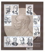 2016 - Les Prix Nobel Belges - De Belgische Nobelprijs. - Blocks & Sheetlets 1962-....