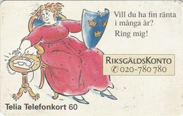 Sweden, 60.042, Riksgäldkontoret II. - Schweden