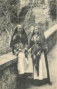 Cpa, 2 Jeunes Filles, Costumes Ossalais - Ossun