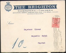 Argentina 1917 YT 217 (San Martín). Circulado En Buenos Aires. See Desc. - Briefe U. Dokumente