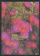 République Démocratique Du Congo - BL206 (Bloc 206) - Fleurs - 2002 - MNH - Ungebraucht