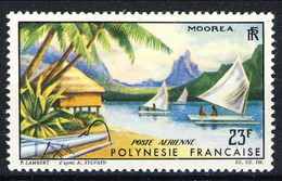 Polynesie Posta Aerea 1964 N. 9 F. 23 MNH Cat. € 13 - Neufs