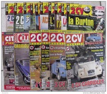 11 Revues Citroën : 2 CV Magazine. Citro Passion. Planète 2CV. 1999-2002 - Auto