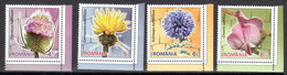 Romania 2016 / Flowers Of The Thorns / Set 4 Stamps - Nuovi