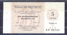 Russia - 1989 - 5 Rubel...fx124...aUNC - Russie