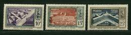 Maroc ** N°  302 à 304  - Œuvres De Solidarité - Unused Stamps