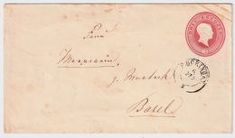 1866, GA Im Grenzverkehr , #6941 - Postal  Stationery