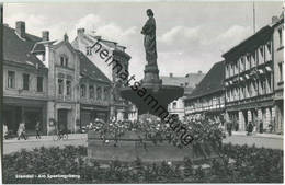 Stendal - Am Sperlingsberg - Foto-Ansichtskarte Handabzug 1957 - Verlag R. Lederbogen Karl-Marx-Stadt - Stendal