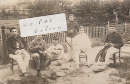 LA COURTINE - Militaires ( Carte-photo ) - La Courtine