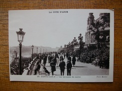 Monaco ,  Monté-carlo , Les Terrasses Du Casino """ Carte Animée "" - Terraces