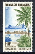 Polynesie Posta Aerea 1982 N. 169 F 110  MNH Cat. € 3 - Neufs