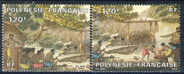 Polynesie Posta Aerea 1984 Serie N. 184-185 MNH Cat. € 9.20 - Neufs
