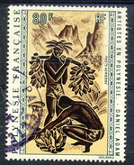 Polynesie Posta Aerea 1972 N. 68 F 80 Usato Cat. € 13 - Usados