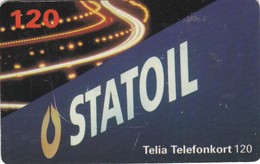 Sweden, 120.009, Statoil I, 2 Scans. - Schweden