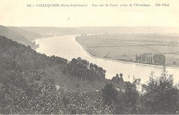 Villequier - Vue Sur La Seine, Prise De L'Ermitage - Villequier