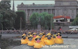 Sweden, 120.007, Water Festival 1994, Ducks, 2 Scans. - Schweden