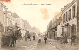 Hénin - Liètard : Rue Pasteur 1908 - Henin-Beaumont