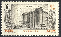 Oceania Posta Aerea 1939 N. 2 F 5 + 4 MNH Cat. € 82 - Luftpost