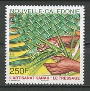 Calédonie 2014 N° 1229 ** Neuf  MNH Superbe Artisanat Kanak Le Tressage Mains Feuilles Culture - Unused Stamps