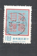 TAIWAN 1972 "Dignity With Self-Reliance" - President Chiang Kai-shek  USED - Used Stamps