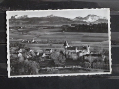 Suisse - Vaud - Oron Le Chateau - Moleson - Dt De Lys - Vus D'avion  1952 - Voir Cachet Illustré - Oron