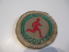 Ecusson Tissu Ancien /SCOUT/ CANADA /Coureur/ Boy Scouts/ Années 1950-1960   ET142 - Escudos En Tela