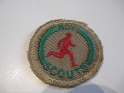 Ecusson Tissu Ancien /SCOUT/ CANADA /Coureur/ Boy Scouts/ Années 1950-1960   ET142 - Scudetti In Tela