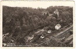 REMOUCHAMPS   ---   Panorama Gare Et Château De Montjardin - Aywaille