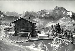 -cpsm -ref :T971- Suisse -villars Sur Ollon -les Glaciers Du Trient Et Dents Du Midi   - Carte Bon Etat  - - Villars-les-Moines