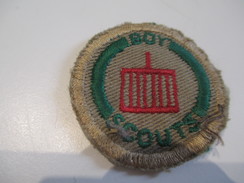 Ecusson Tissu Ancien /SCOUT/ CANADA /Grille / Boy Scouts/ Années 1950-1960   ET144 - Escudos En Tela