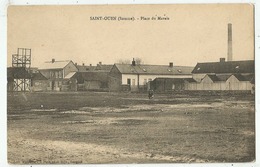 Saint Ouen  (80.Somme)  La Place Du Marais - Saint Ouen